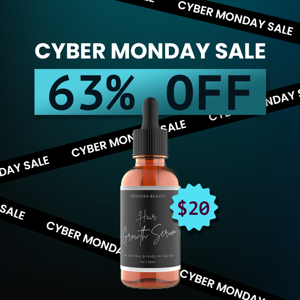 1 Bottle of Rennora Hair Growth Serum (CYBER MONDAY SPECIAL)